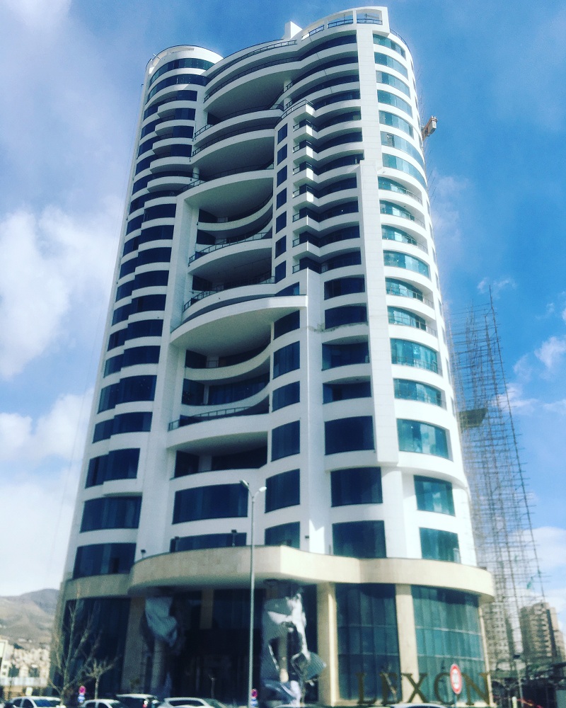 برج اداری تجاری هتل لکسون